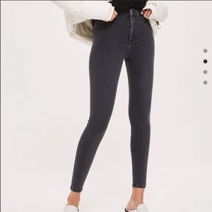 Topshop Moto Joni highrise black jeans